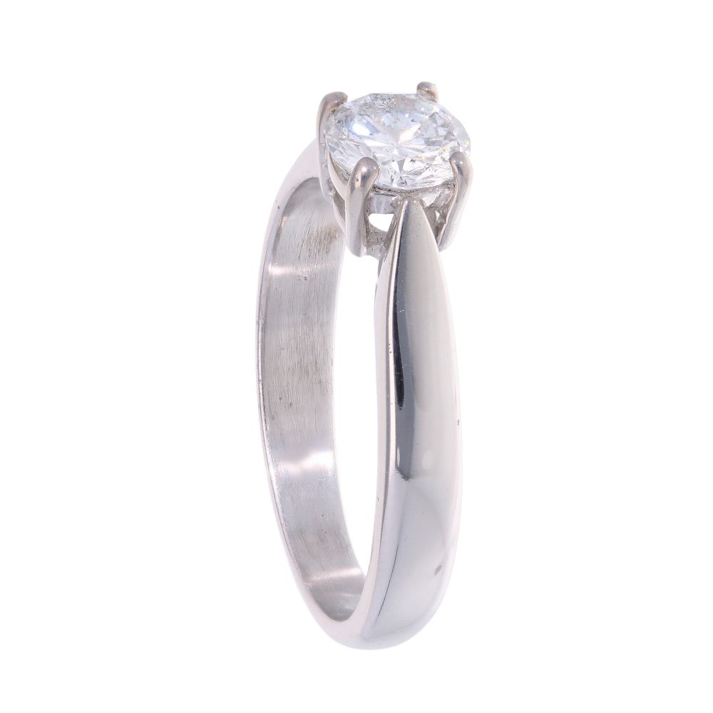 9ct White Gold 0.50ct Diamond Solitaire Ring