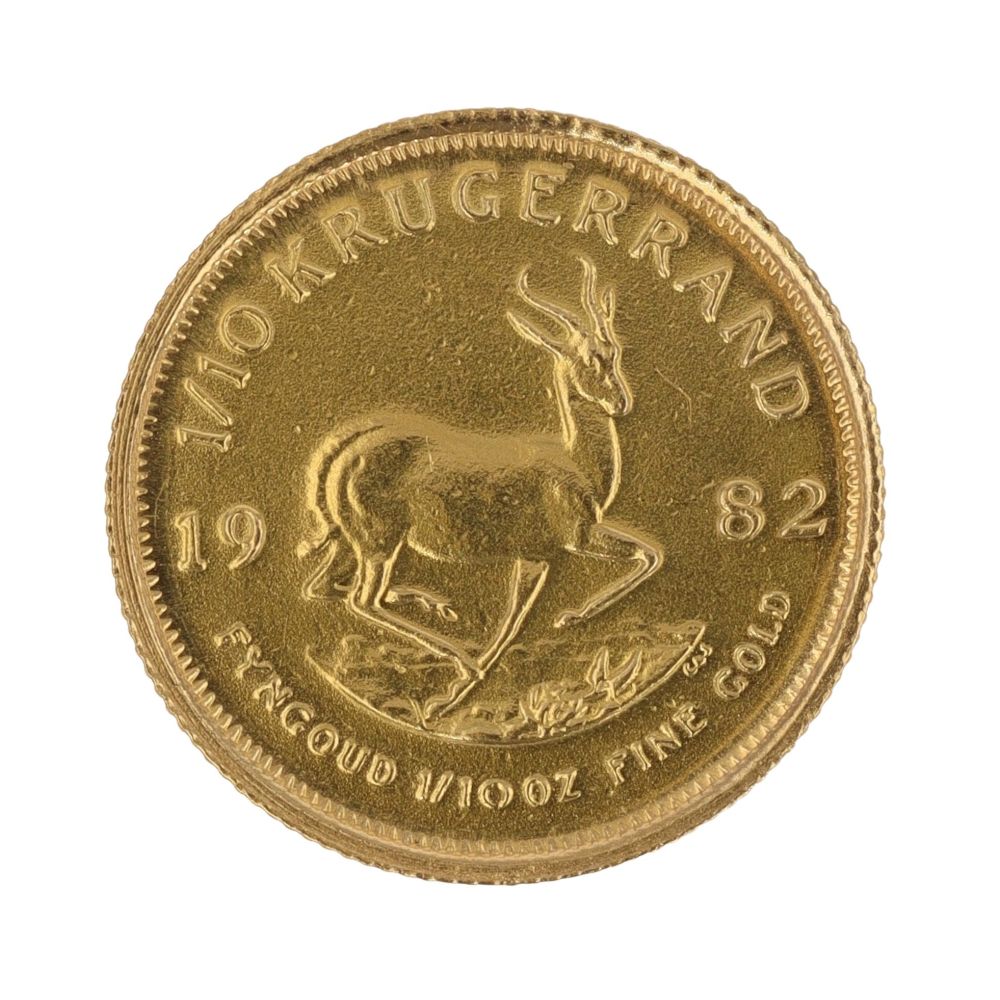 1982 1/10oz Krugerrand Coin RAMS964366798009 | Ramsdens Jewellery