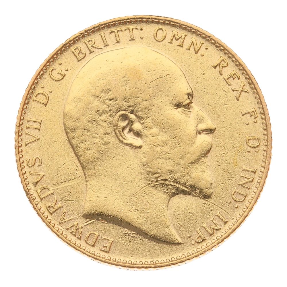 1907 Edward VII Full Sovereign Coin RAMS746377516022 | Ramsdens Jewellery