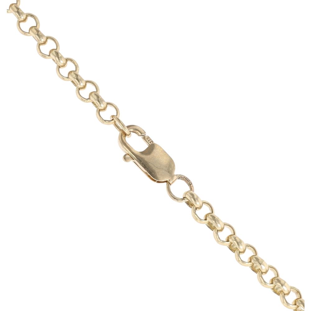 9ct Yellow Gold Belcher Chain 20"
