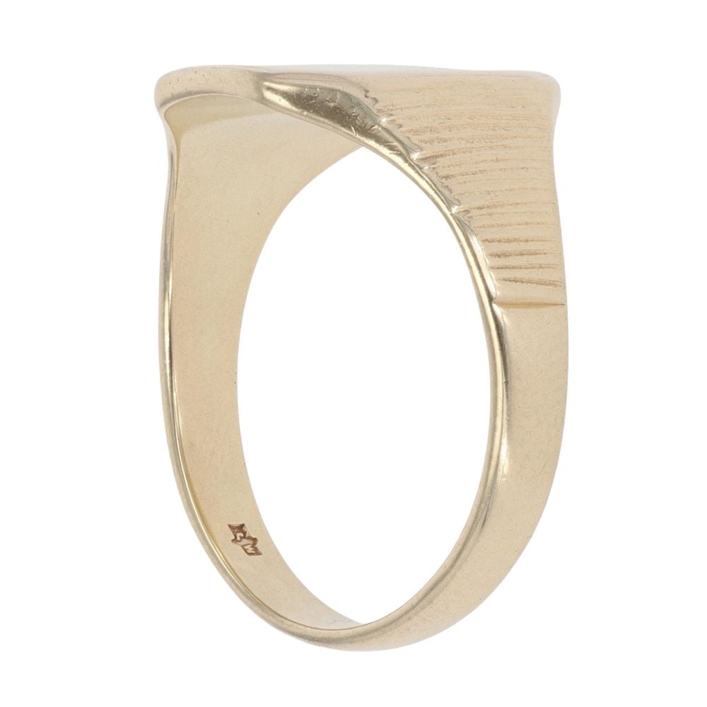 9ct Yellow Gold Square Signet Ring
