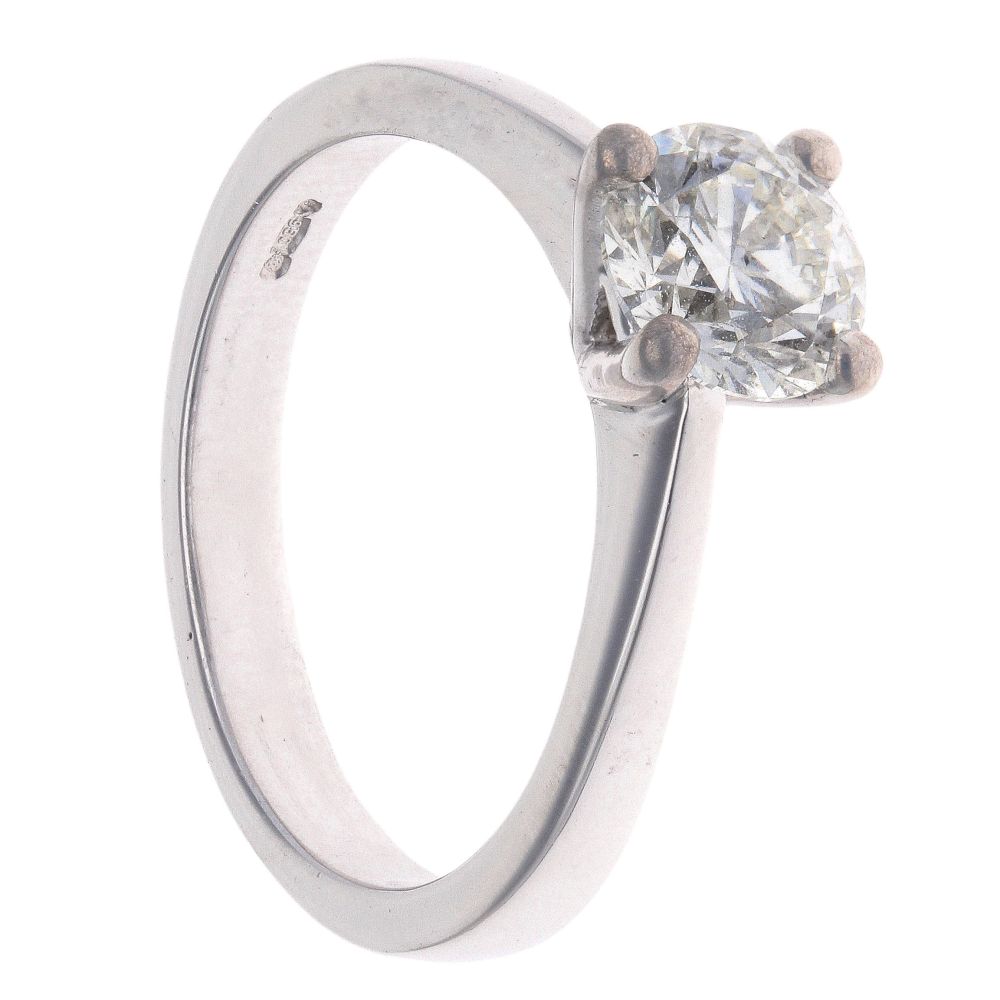 Platinum 1.20ct Diamond Solitaire Ring