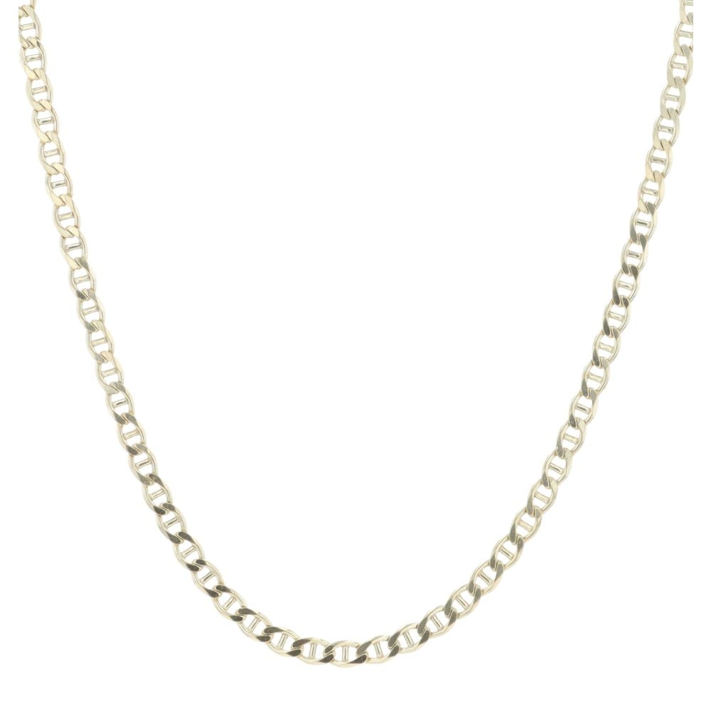 9ct Yellow Gold Anchor Chain 22"