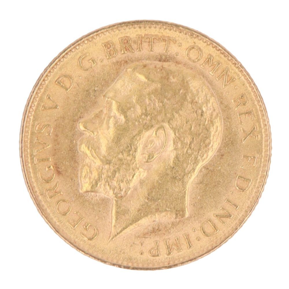 1912 George V Half Sovereign Coin