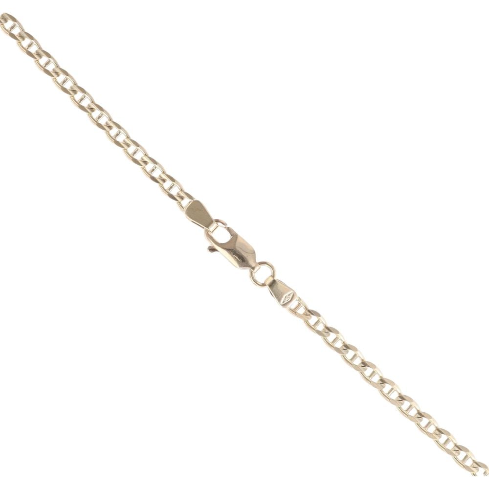 9ct Yellow Gold Anchor Chain 24"