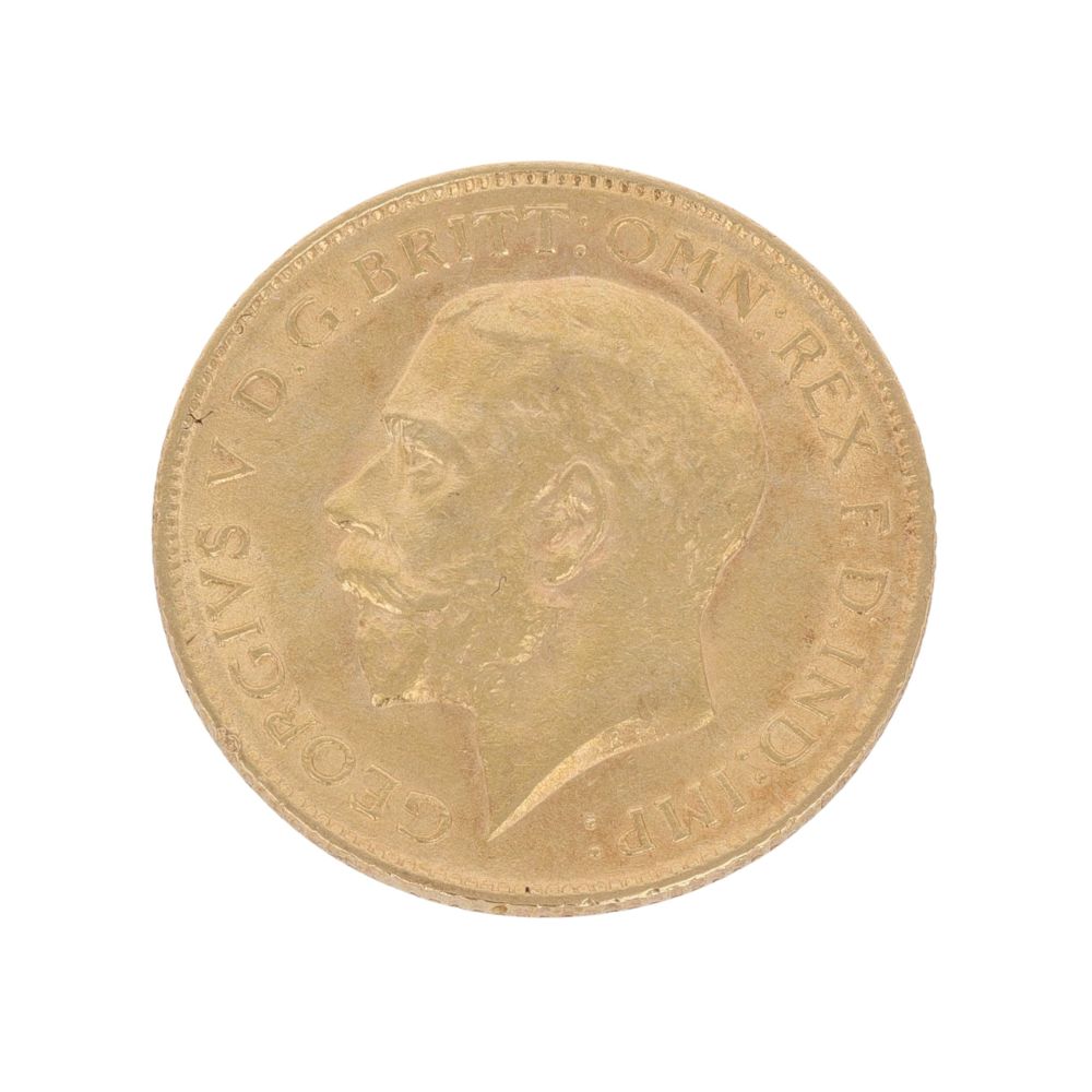 1911 V Half Sovereign Coin RAMS702339586006 Ramsdens Jewellery