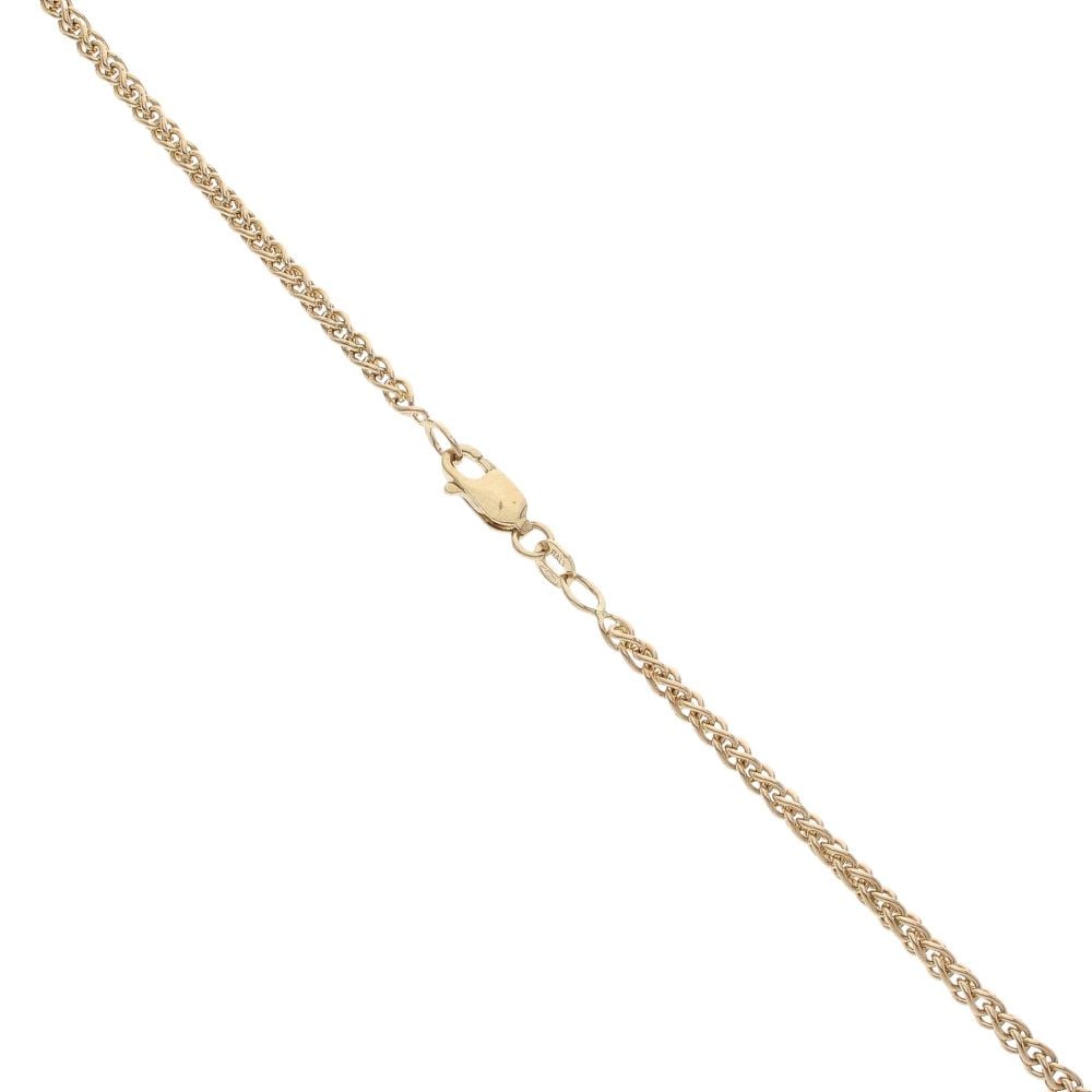 9ct Yellow Gold Wheat Chain 20"