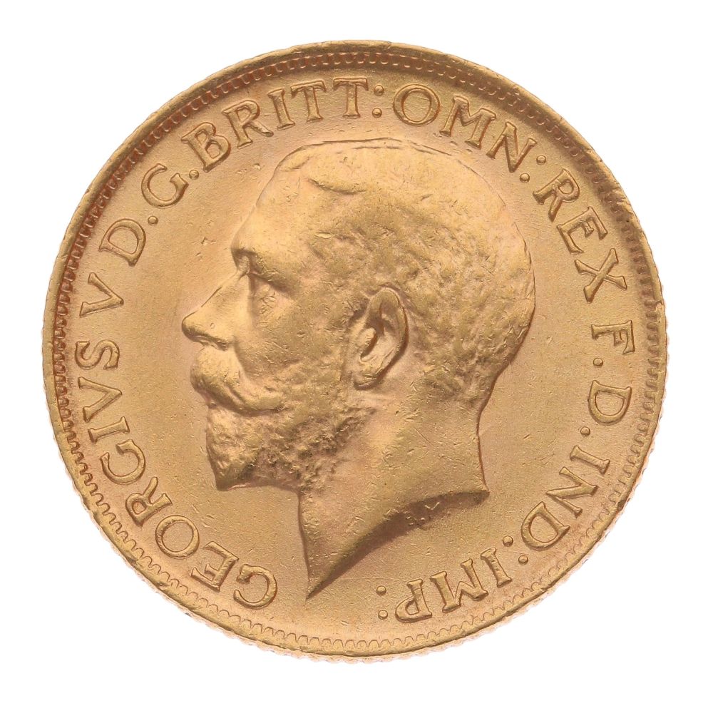 1913 George V Full Sovereign Coin