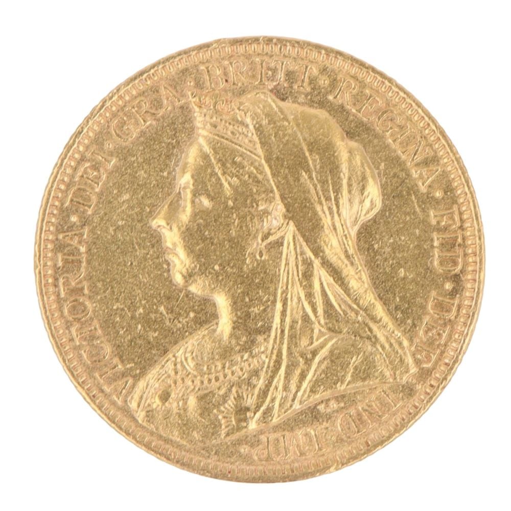 1897 Victoria Full Sovereign Coin