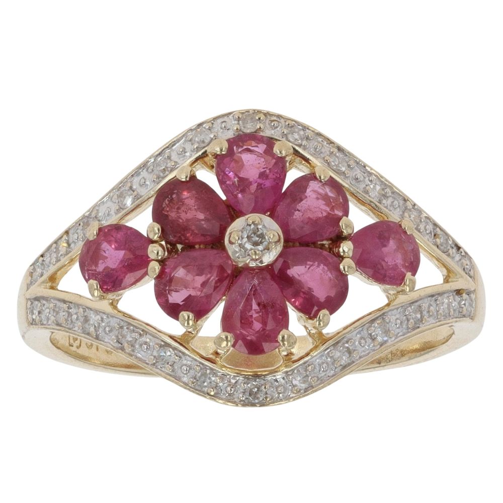 0.50Ct Diamond Dress Ring In 9ct Yellow Gold