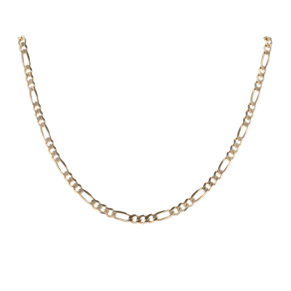 9ct Yellow Gold Figaro Chain 20"