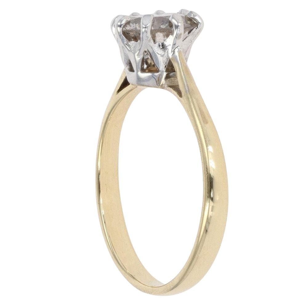 18ct Yellow Gold 1.10ct Diamond Solitaire Ring